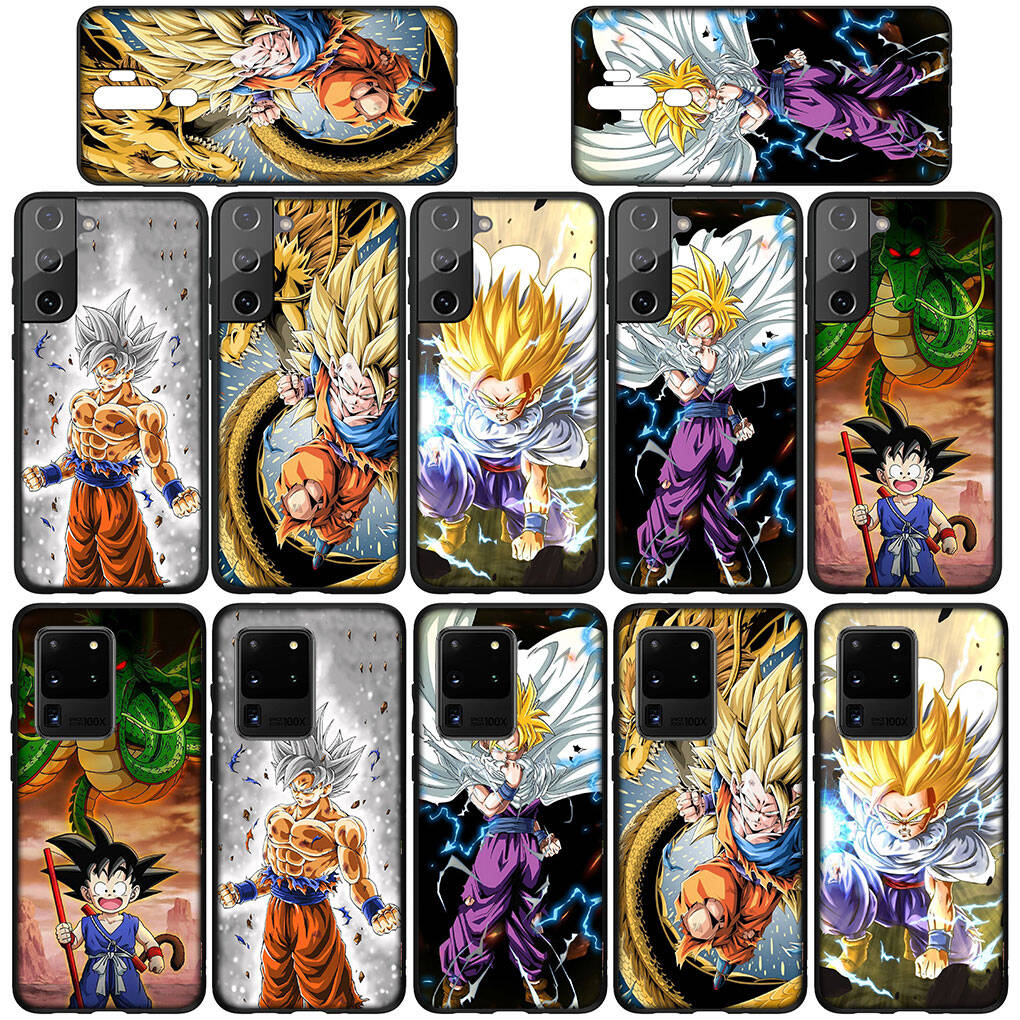 Phone Case for iPhone 17 15 16 Plus X Redmi Note 14 12 11 13 Pro Max Huawei P30 P20 Lite OPPO A60 A40 A80 A54 Coque Dragon Son Gohan Gokus Ball Cover