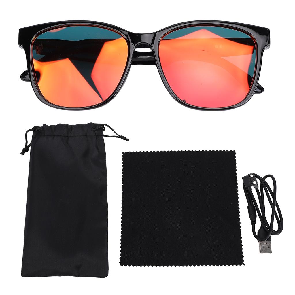 Bluetooth AI Translation Sunglasses 100+ Languages 3D Surround Sound Effect Smart AI Translator Glasses for Travel