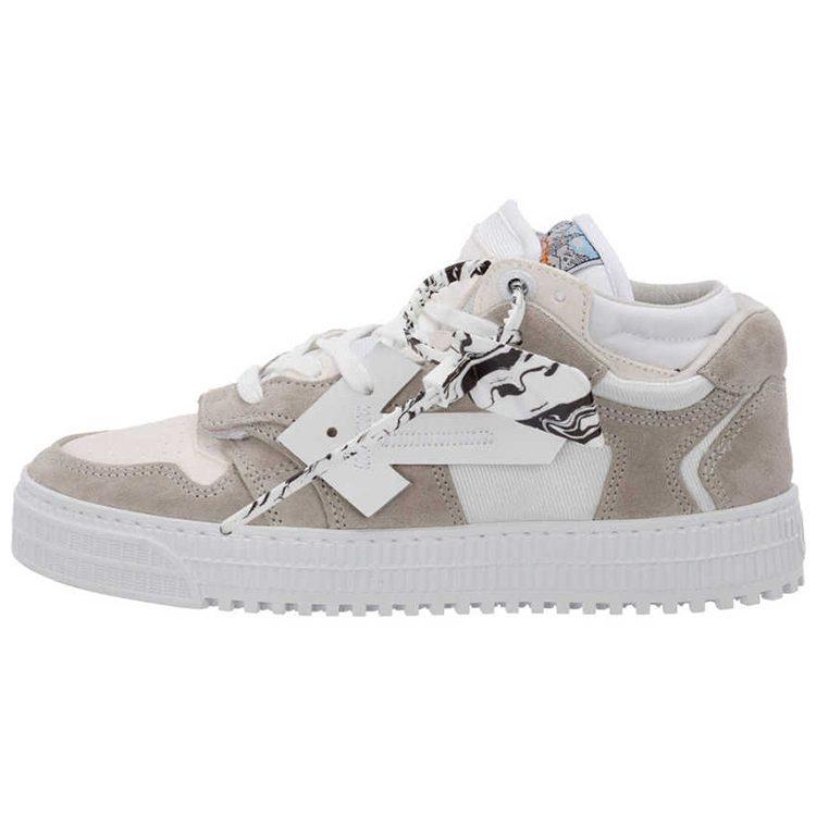 OFF WHITE Floating Arrow Low White Grey Women's OWIA181F21LEA0010109