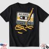 Old School Cassette Tape T Shirt Retro 80s 90s Music Vintage Graphic Tee Top Unisex T-Shirt