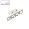 BRICKE 1x2-1x4 Bracket Piece Compatible with Lego 10201, 2436, 28802 Building Blocks