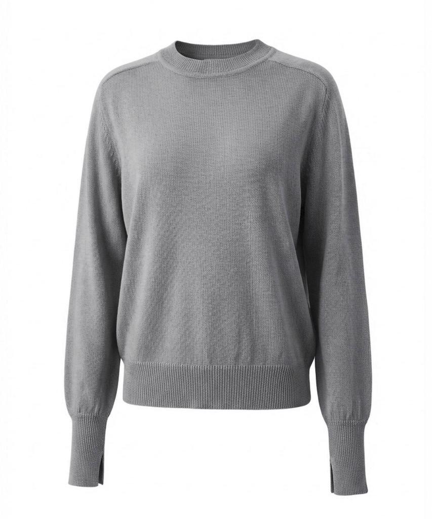 Baseukala Loose Fit Round Knit (5Colors)