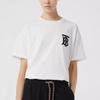 (WMNS) Burberry Monogram Motif Oversized Logo Printing Female White Women's 80174731
