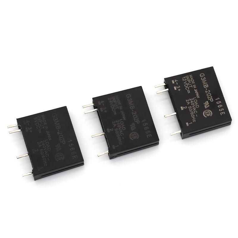 Stlxy 1PCS relay module G3MB-202P G3MB 202P DC-AC PCB SSR input 5V DC output 240V AC 2A solid-state relay module