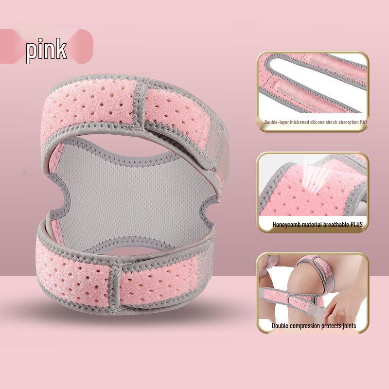 Herren Silikon Patellaband Kniebandage & Kompressionspolster für Sport