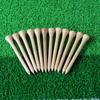 Less Friction 100Pcs 83mm 70mm 4 Size Golf Training Golf Tees Bamboo Tee Golf Accessories