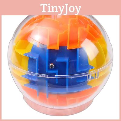 3d Magic Cube Maze Sphere With Plastic Material For Childrens Educational Toy Gift