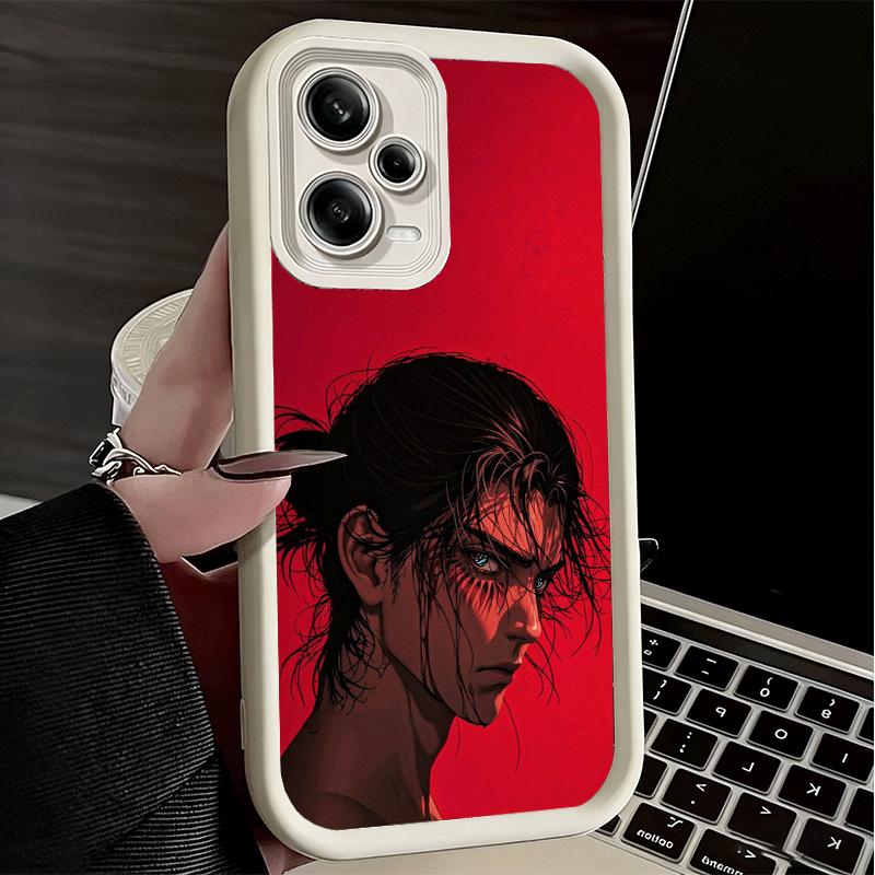 Phone Case for Xiaomi Redmi Note 15 14 13 Pro Plus A-Attack On T-Titan Eren Yeager Shell 12S 11 11S 11T 5G 14S Soft Silicone Fun