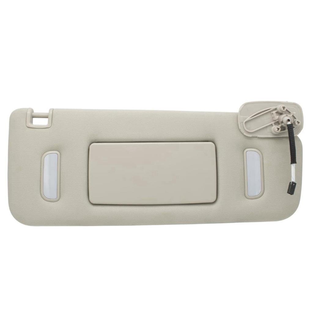 Replacement Part Car Accessory Left/Right Side Sun Visors for 2007-2014 Car Interior Sun Visors Shade 22850310 22850306