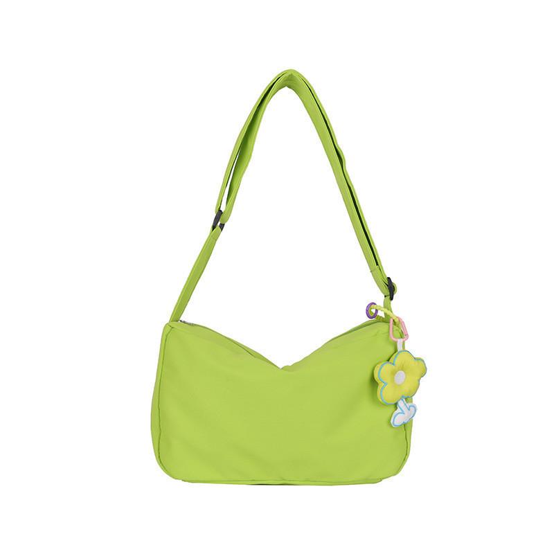 Chic Korean Nylon Crossbody Bag Stylish Small Shoulder Bag For Girls Trendy Design