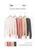 Pure Cashmere 12-Gauge Lace Round Neck Knitted Top