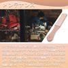 Whetstone Sharpening Stone Leather Craft Knife Sharpening Board with Wooden Base