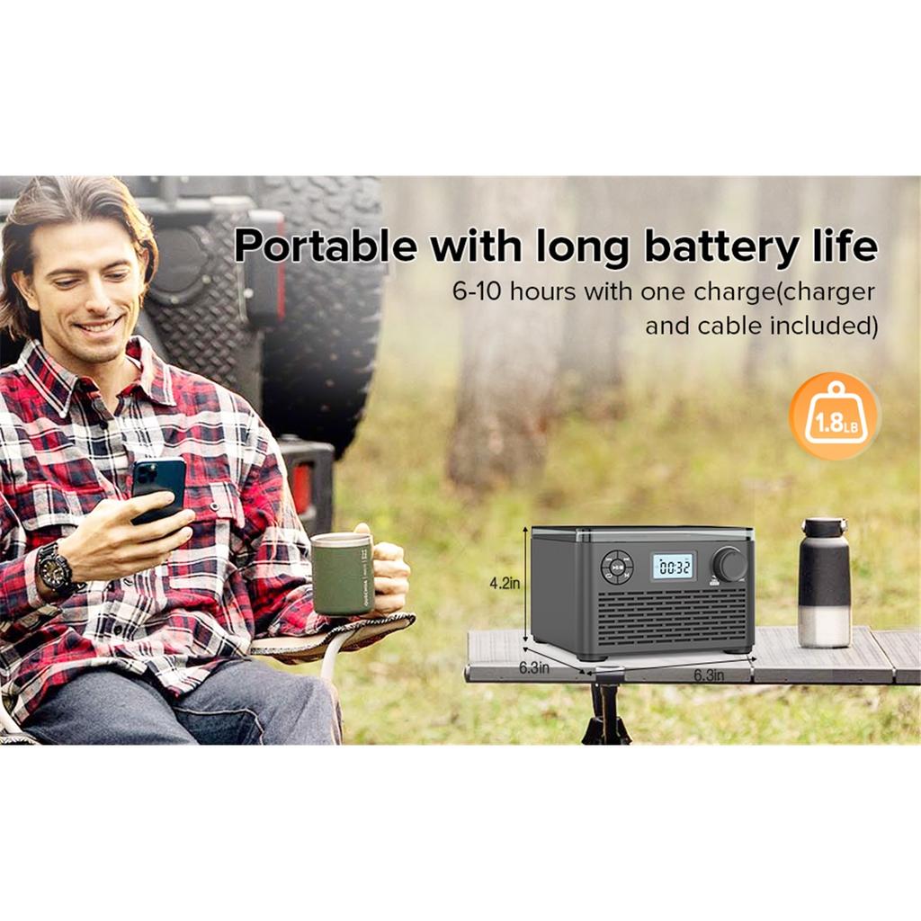 Portable Cd Player With Speakers And Bluetooth Small Rechargeable CD With USB Mp3 And FM Radio