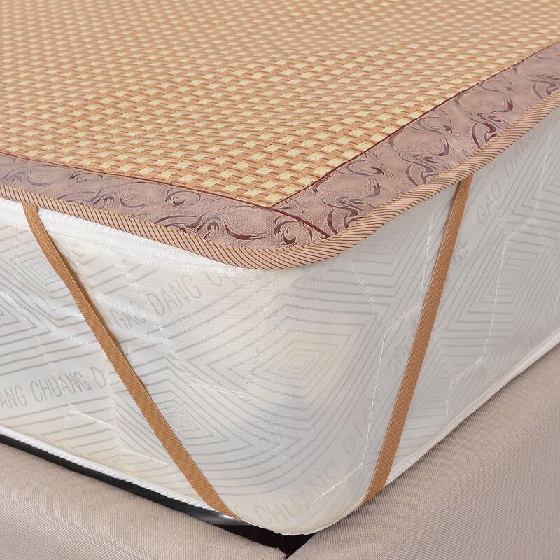 Rattan and Ice Silk Cooling Mat Set