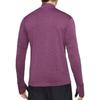 Nike T Shirts Men's Fuchsia Crew Neck Moderate Straight Fit DD5663-653