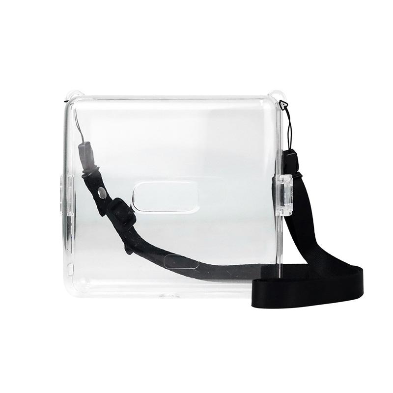 

[Film Lab] Instax Wide Link Transparent Case Crystal Case Camera Protective Case with Strap CAA86 чистый