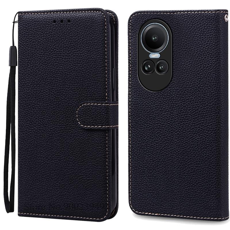 For OPPO Reno 10 5G Case Wallet Leather Flip Case For OPPO Reno 10 Pro 5G Case Phone Covers For Oppo Reno 10 Pro Plus Covers