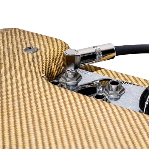 Micawber Guitar/Bass Shielded Cable, S-L, Recommended by Top Japanese Players, Break-Resistant, Lightweight, Tweed Woven Fabric (3m)