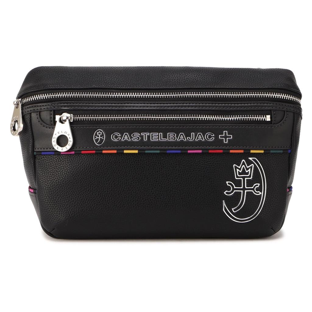 Castelbajac June Waist Orange Men's Bag,