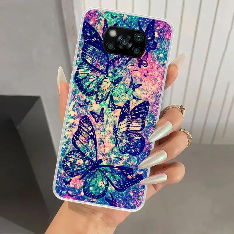 

Мандала Подсолнух Мандала Чехол для телефона для Xiaomi Poco X7 X6 X5 X4 X3 Nfc F7 Ultra F6 F5 Pro F4 GT F3 M6 M5S M4 M3 Мягкая Печать Защит Xiaomi Poco F3