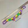 Backpack Hanging Rope Chain Dopamine Color Anti-break Expansion Decor for Hiking Camping Travel School Bag
