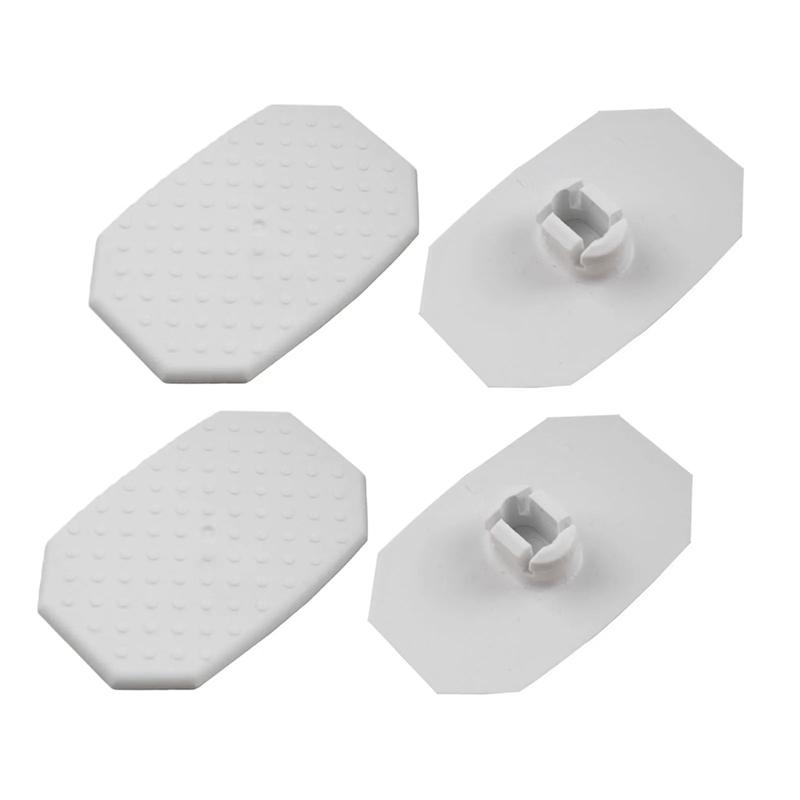 New!4Pcs Rear Leaf Spring Isolator Bushing Insert FL3Z-5586-B For Ford F-150 Insulator Bushing Inserts FL345586AA LHD белый