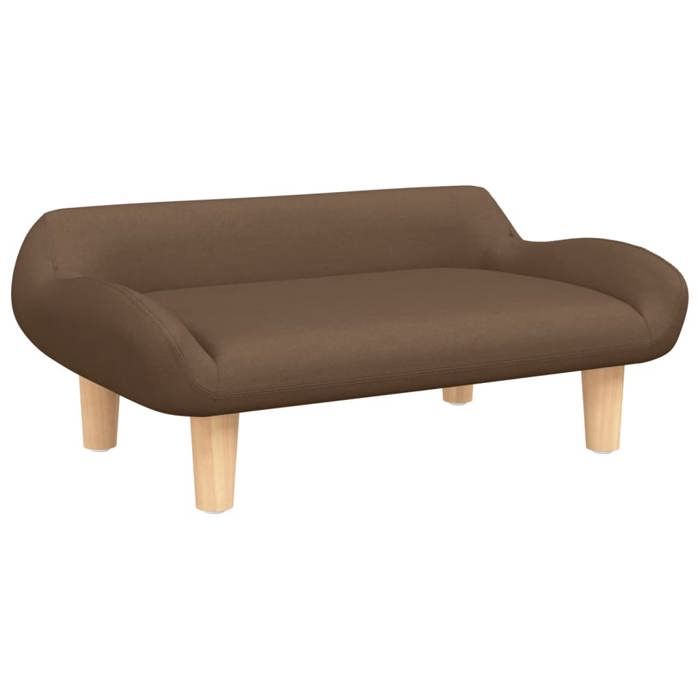 VidaXL Canapé pour enfants marron 70x40x24 cm tissu, mini canapé, mini canapé-chaise, mini canapé pour enfants, canapé de 3196346