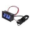 1/3/5Pcs DC 12V Mini LED Digital Temperature Sensor Module Meter Detector Thermometer Tester Panel Gauge with Sensors Probe