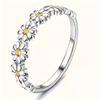 Bague de promesse marguerite tendance, Bijou mignon, Cadeau de fiançailles idéal pour toutes les occasions
