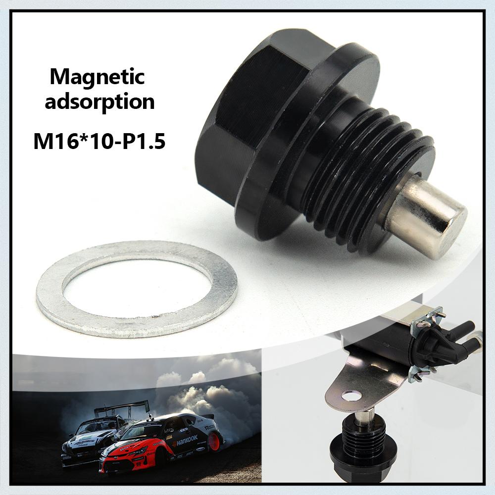Universal M8*1.25 M10*1.5 M12*1.5 M14*1.5 M16*1.5 M18*1.5 Magnetic Oil Drain Plug Oil Drain Sump Nut (A Lot of Sizes Available) Oil Drain Plugs 3