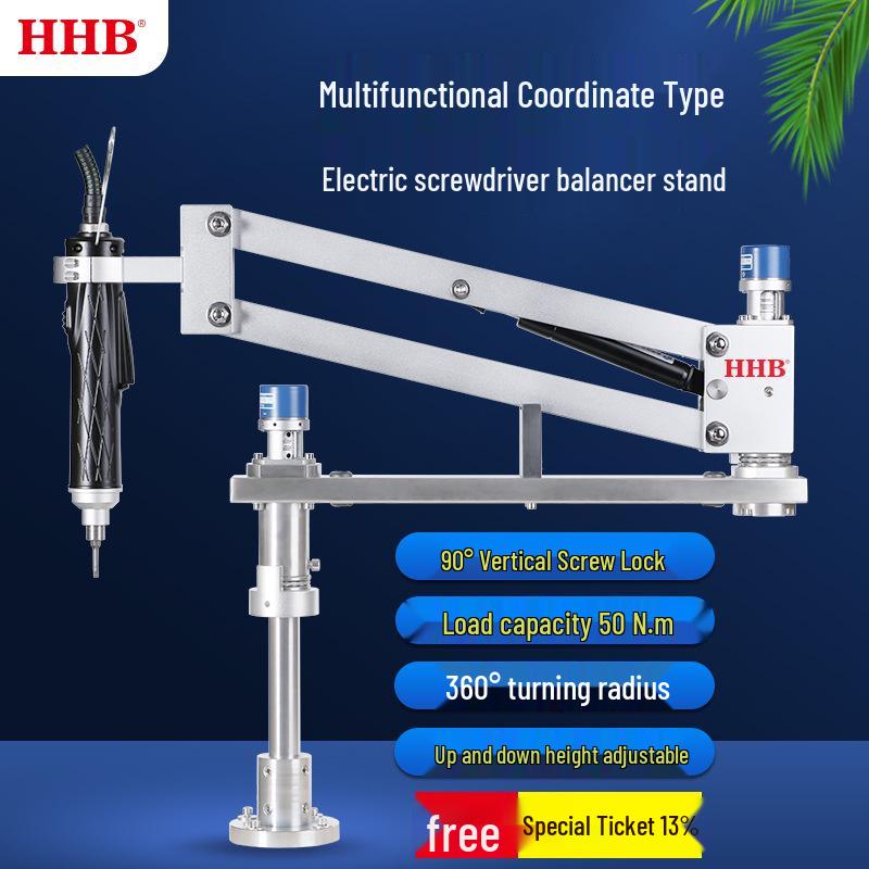 

Smart Balance Arm Electric Screwdriver with Positioning System and Clamp High Flex Line