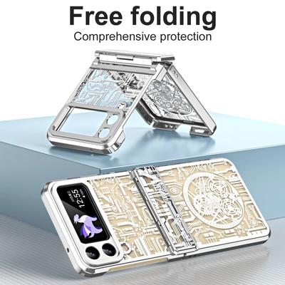 Für Samsung Z Flip 4 Mode Stoßfest Funda Fall für Samsung Galaxy Z Flip 4 5G Flip4 Zflip4 Fall schutz Telefon Abdeckungen