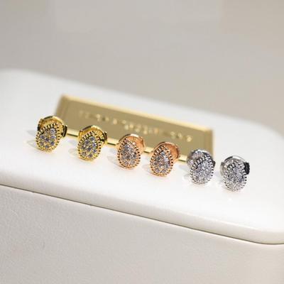 Waterdrop Earrings  Sub Gold Material Thick Gold Electroplating Essential for Daily Wearing and Gift Giving Daily Wear for Birthday Party