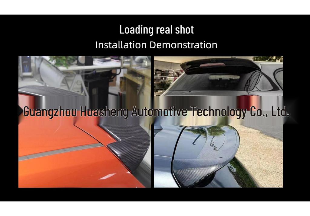 BMW 1 Series F20 Carbon Fiber Rear Diffuser Lip & Trunk Spoiler