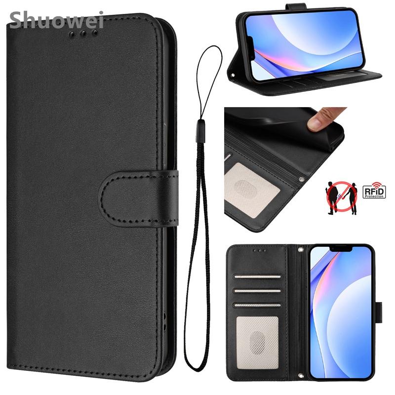 For Huawei Enioy 10 20SE 50 80 80S  P Smart Y9 Prime 208 2019 2021 Pro Plus 4G Flip Leather wallet Case Protection Card Holder Cover