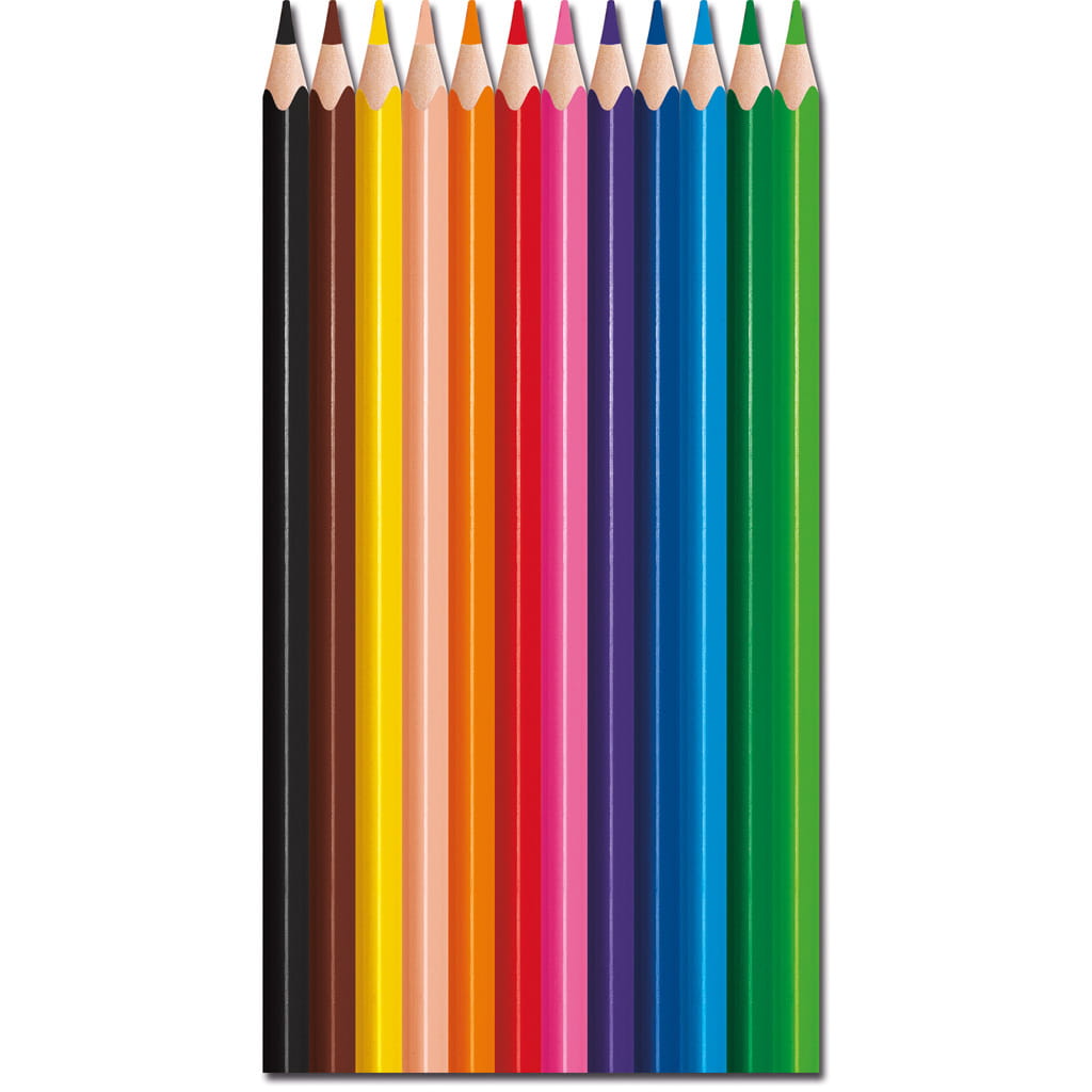 Maped Kredki Colorpeps Strong Trójkątne 12 Kolorów