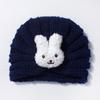 European & American Kids' Knit Wool Winter Hat - Cute Rabbit Cartoon Beanie