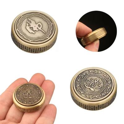 Zen Buddha Fingertip Spinner Hand Spinner Rotating Gyroscope Fidget Spinner  Adult Children