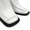 Excellent LOUIS VUITTON Ankle boots Berlin Line white leather Women 37 Used