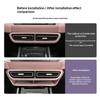 For Byd Dolphin Surf Dolphin Mini Car Center Console Lower Storage Box Air Outlet Organizer Card Holder Interior Modification