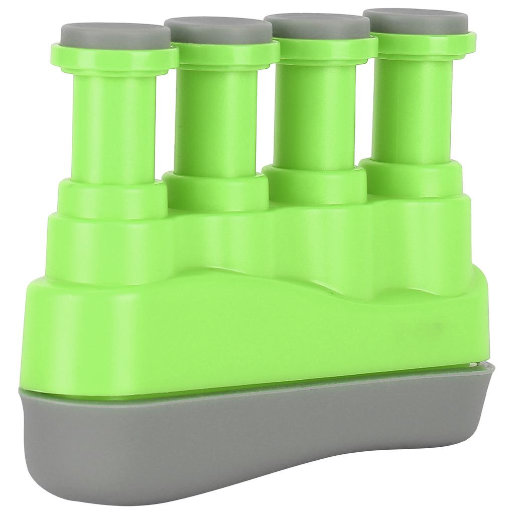 Dispozitiv de Întărire a Degetelor Antrenament cu Declanșator Exercițiu pentru Prinderea Mâinii Antrenor Ergonomic din Silicon pentru ChitarăVerde