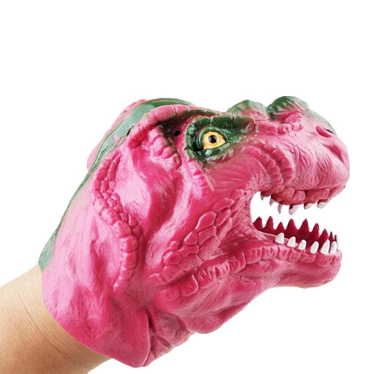 Simulation Tyrannosaurus Doll Role Playing Hand Doll Flexible Glue Dinosaur Doll Toy