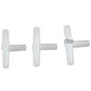 Multi-Specialized T-Shaped Plastic Hose Connector with Equal Diameter in Various Sizes