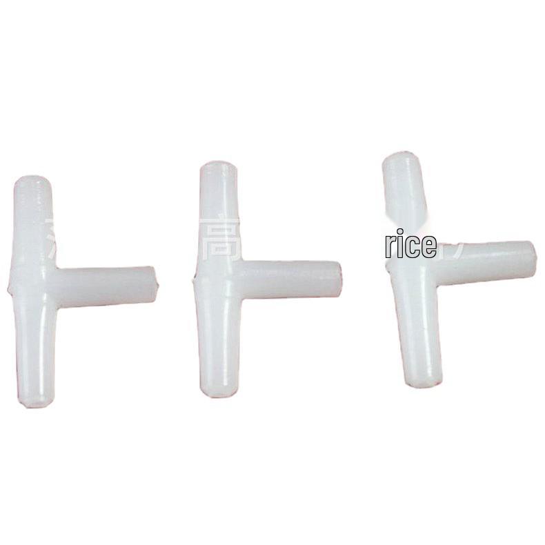 Multi-Specialized T-Shaped Plastic Hose Connector with Equal Diameter in Various Sizes