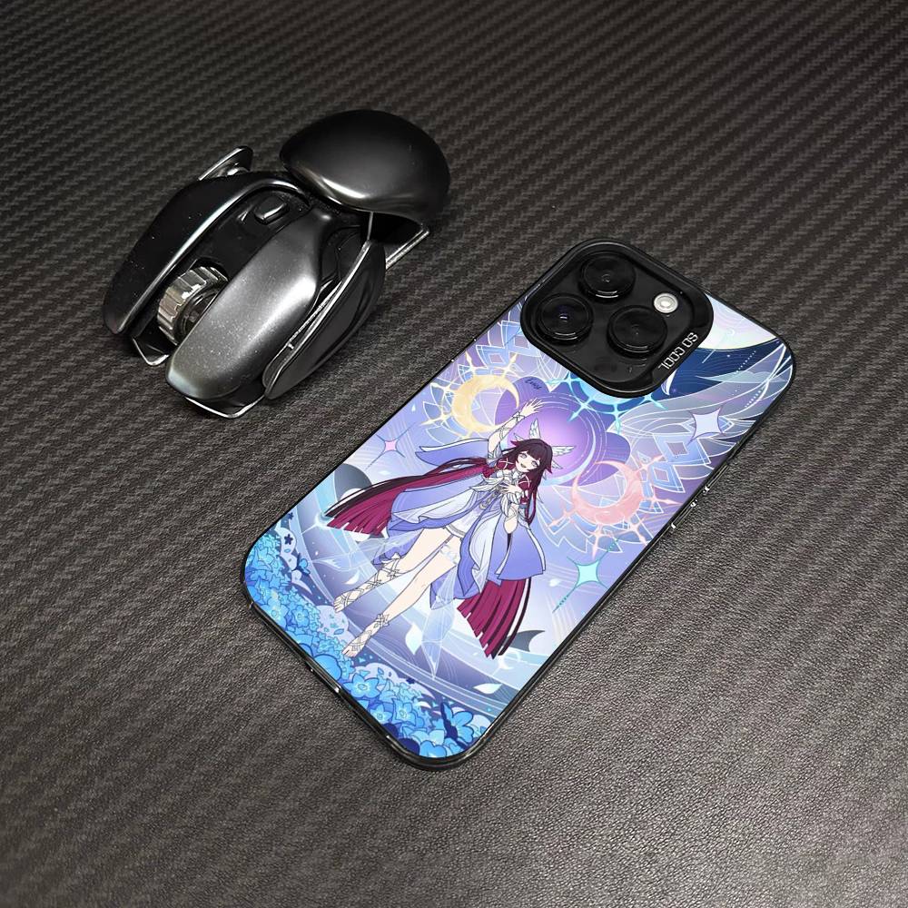 Genshin Impact Columbina Phone Case For IPhone 17 16 15 14 13 12 11 Pro Max Plus Color Silver Cover