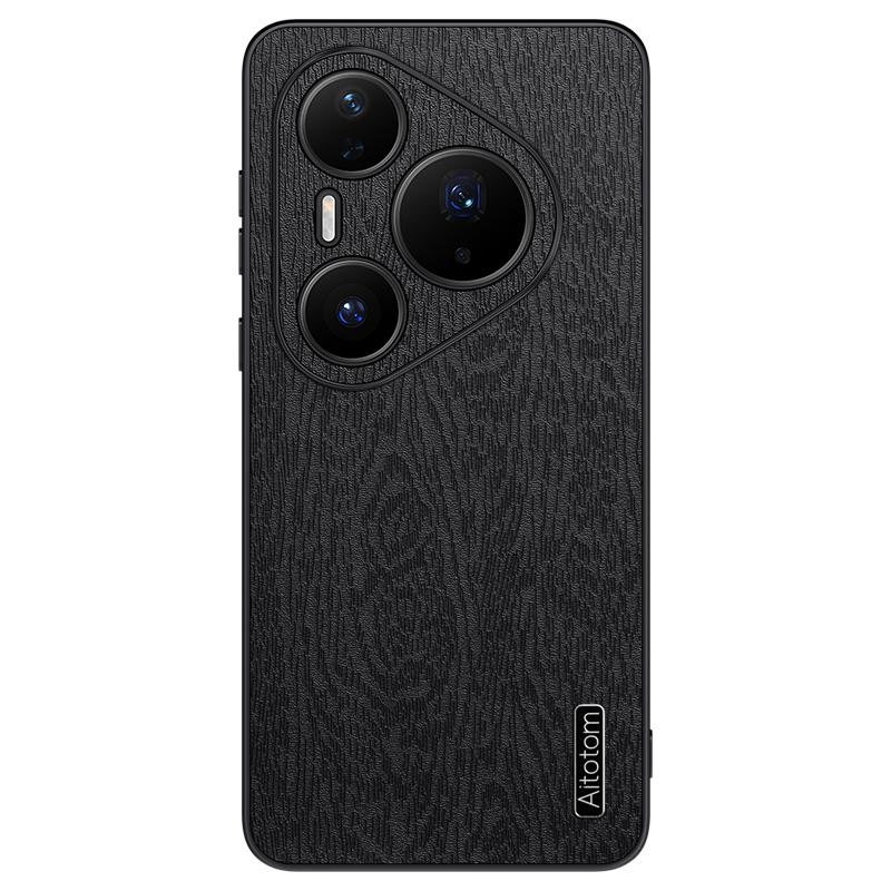 For Pura 90 Pro Max Luxury Tree Grain Leather Case For Pura 90 Pro Max Shockproof Anti-fall Lens Full Protection Cover Bumper