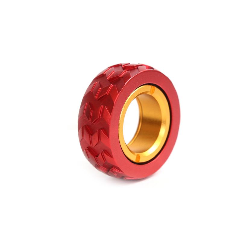 Mechanical Fidget Ratchet Ring EDC Fidget Sliders Fidget Toys Stress Relief For Adults Magnetic Metal For Adult Children Gift