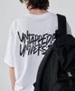 UNTAPPED STUDIO Universe Lettering Pure Cotton Big Oversized Short Sleeve T-Shirt 4 Colors (B Type)