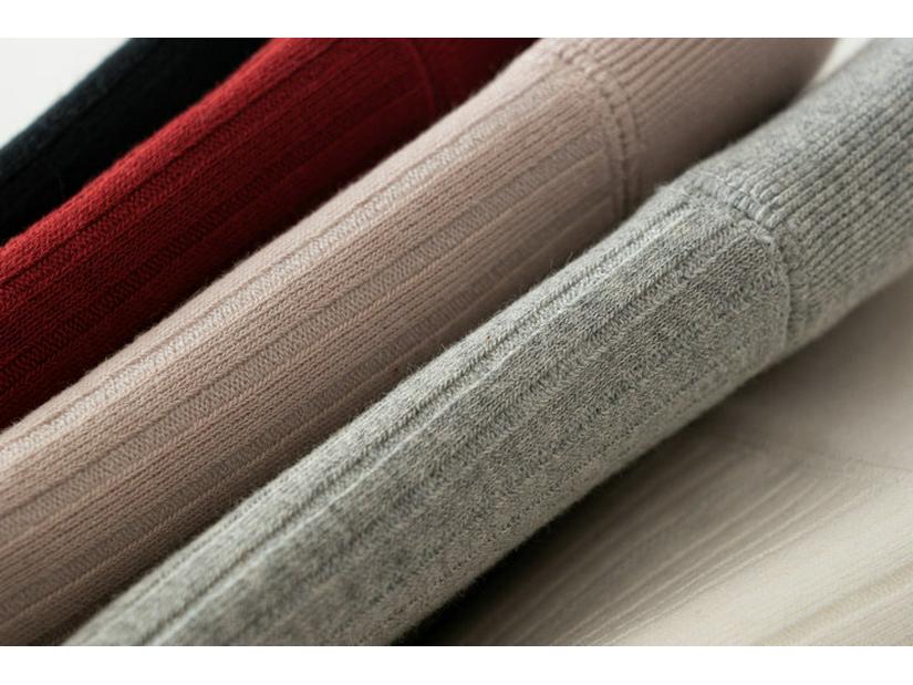 New Winter Girls' Velvet Tights: Thick, Vertical Stripe Base Layer Pants