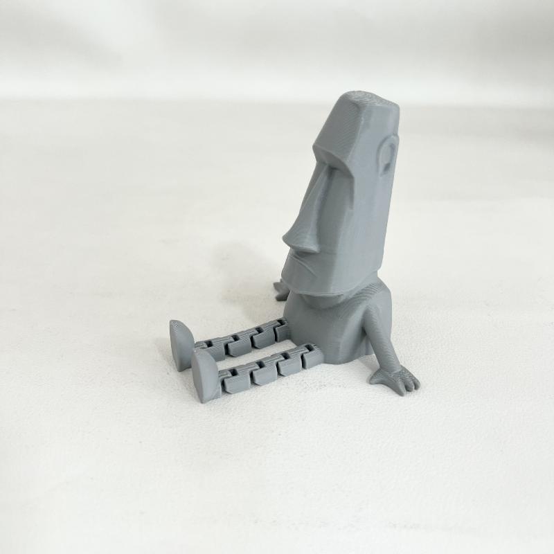 Creative Movable Moai Statue Ornament Island Easter Leisurely Small Person Sculpture Decor Mini Figurines Car Desktop Decoration
